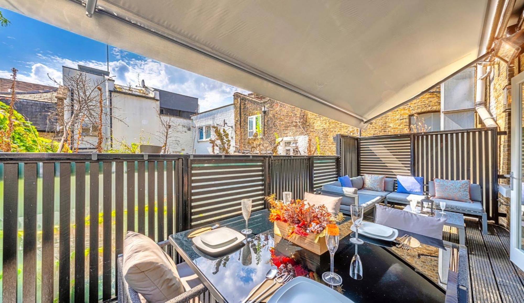 Designer Victorian Flat With Huge Terrace Lägenhet London Exteriör bild