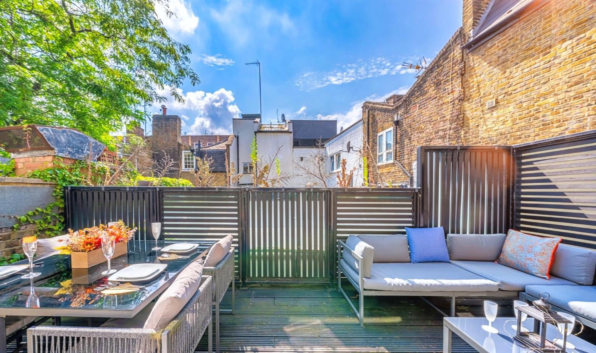 Designer Victorian Flat With Large Terrace Lägenhet London Exteriör bild