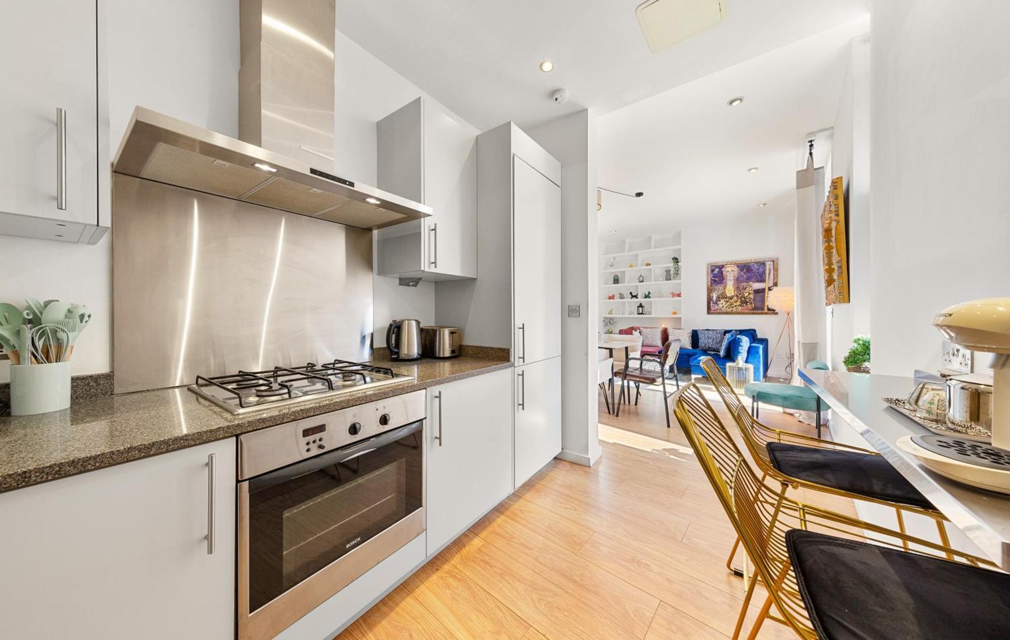 Designer Victorian Flat With Huge Terrace Lägenhet London Exteriör bild
